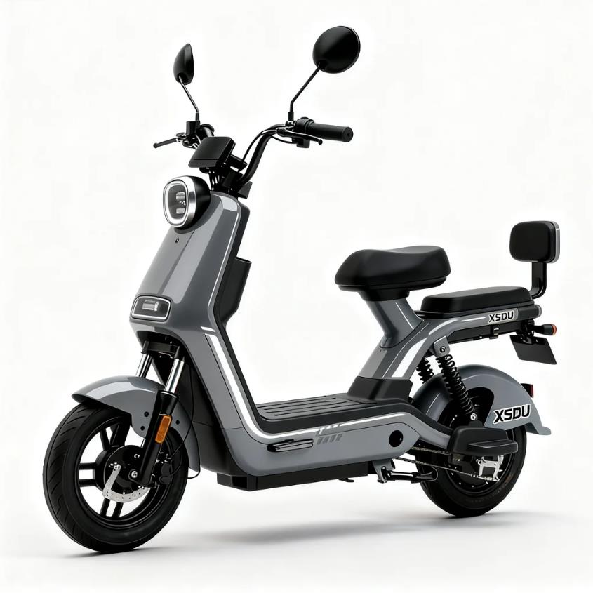 Electric Scooter With Pedals New Adult E Bike 
