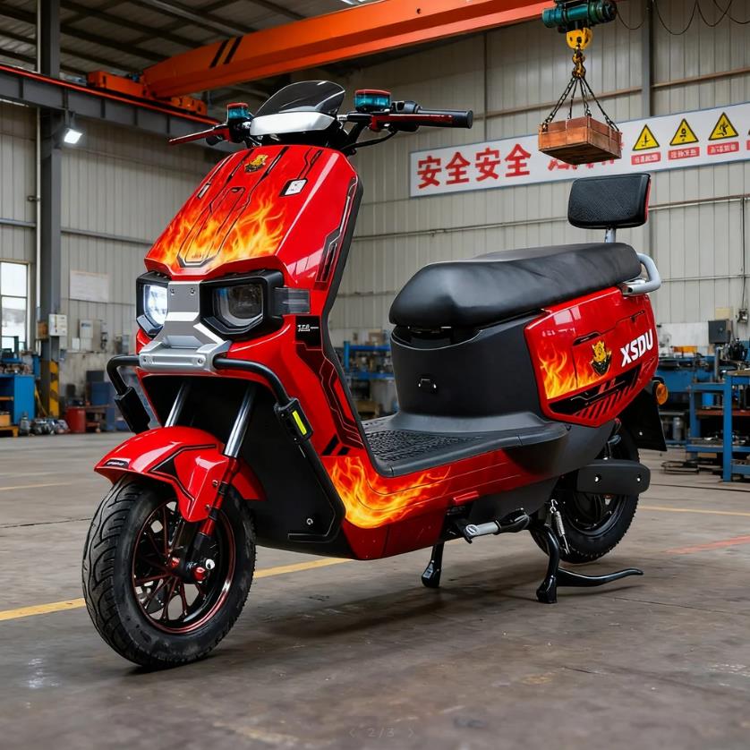 1500W High Speed Electric Racing Motorcycle