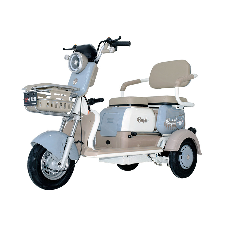 New 3-Wheel Electric Bike 600W Motor Tricycles 