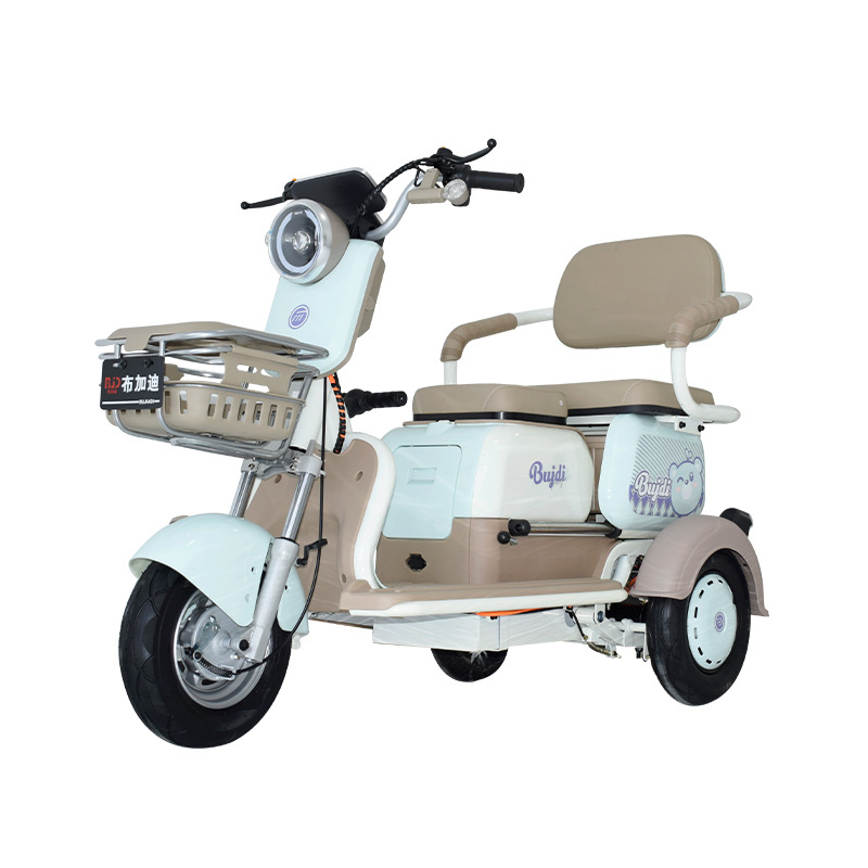 New 3-Wheel Electric Bike 600W Motor Tricycles 