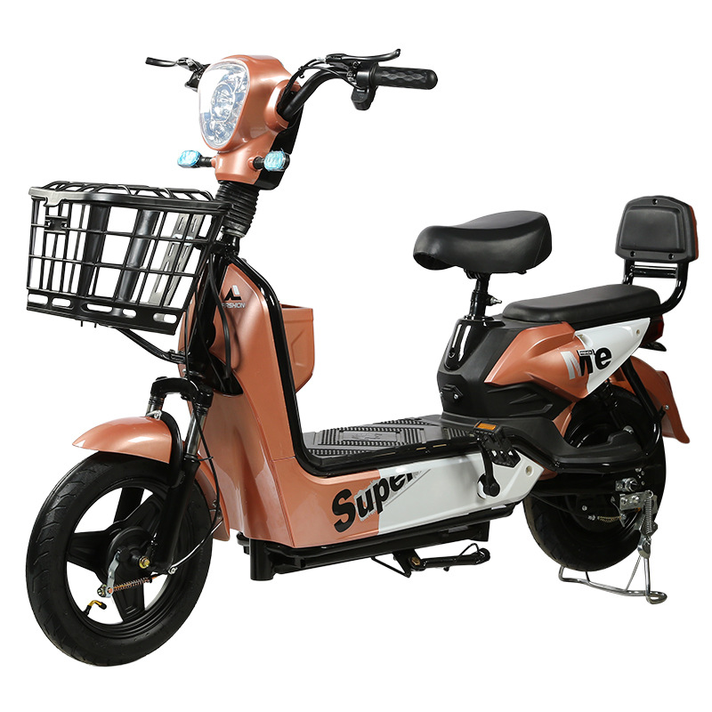 Factory Direct Sales E-bike Made in China Storage Electric Bicycle Battery Adult Electric Scooters City Bike Motorcycle