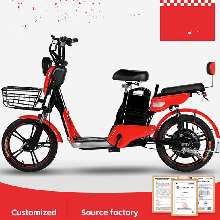 48v12a Steel Frame Integrated Battery Electric Motorcycles 