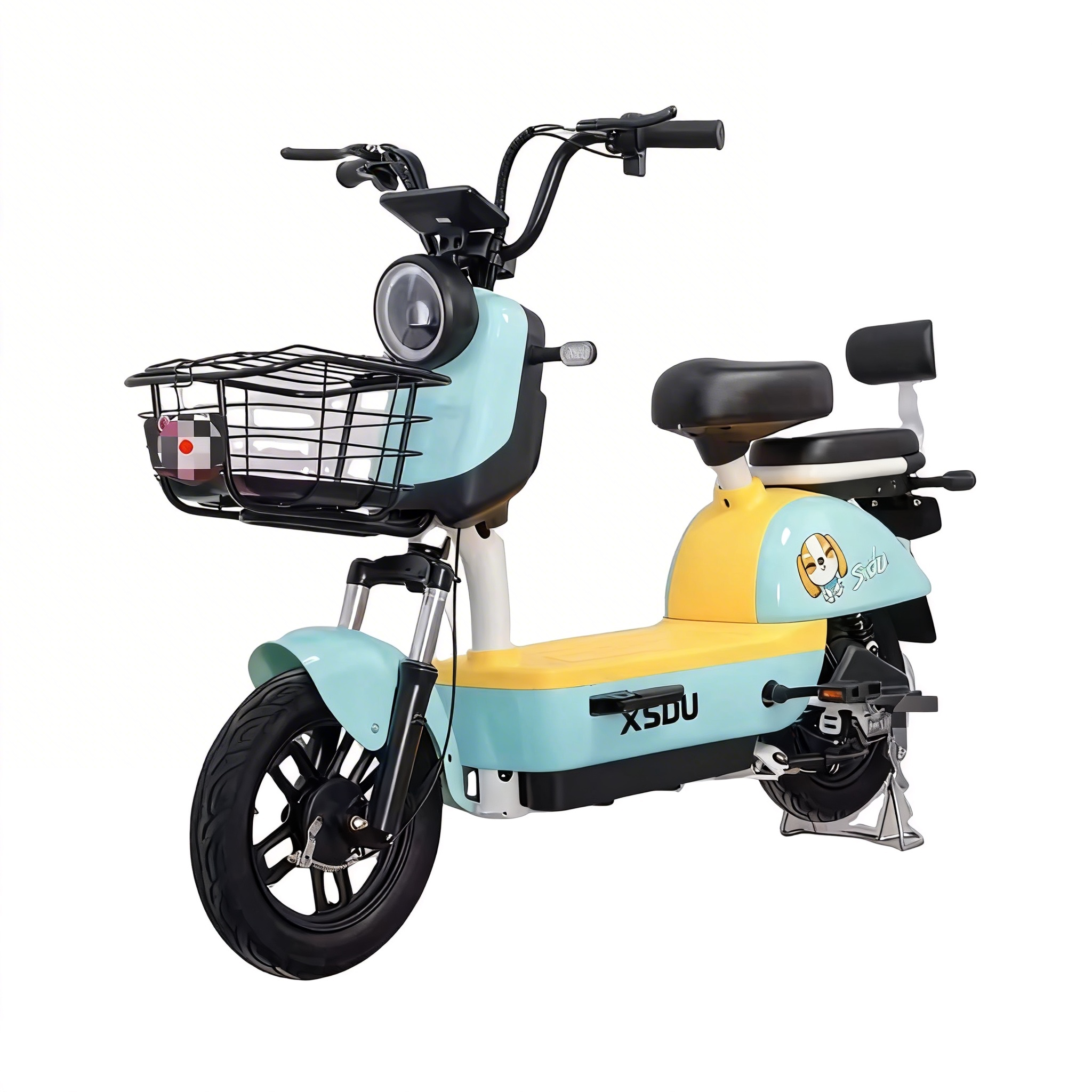 New 500w 48v Electric Moped Bike with Pedals Electrica Ebike Scooter Electric Bike Bicycle 