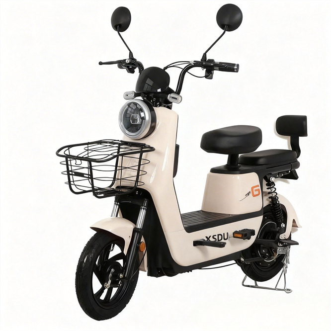 Factory Wholesale Electric Bicycle 350W 48V Adult Electric City Bike Lead-acid Battery Two-wheeled Electric Scooter 