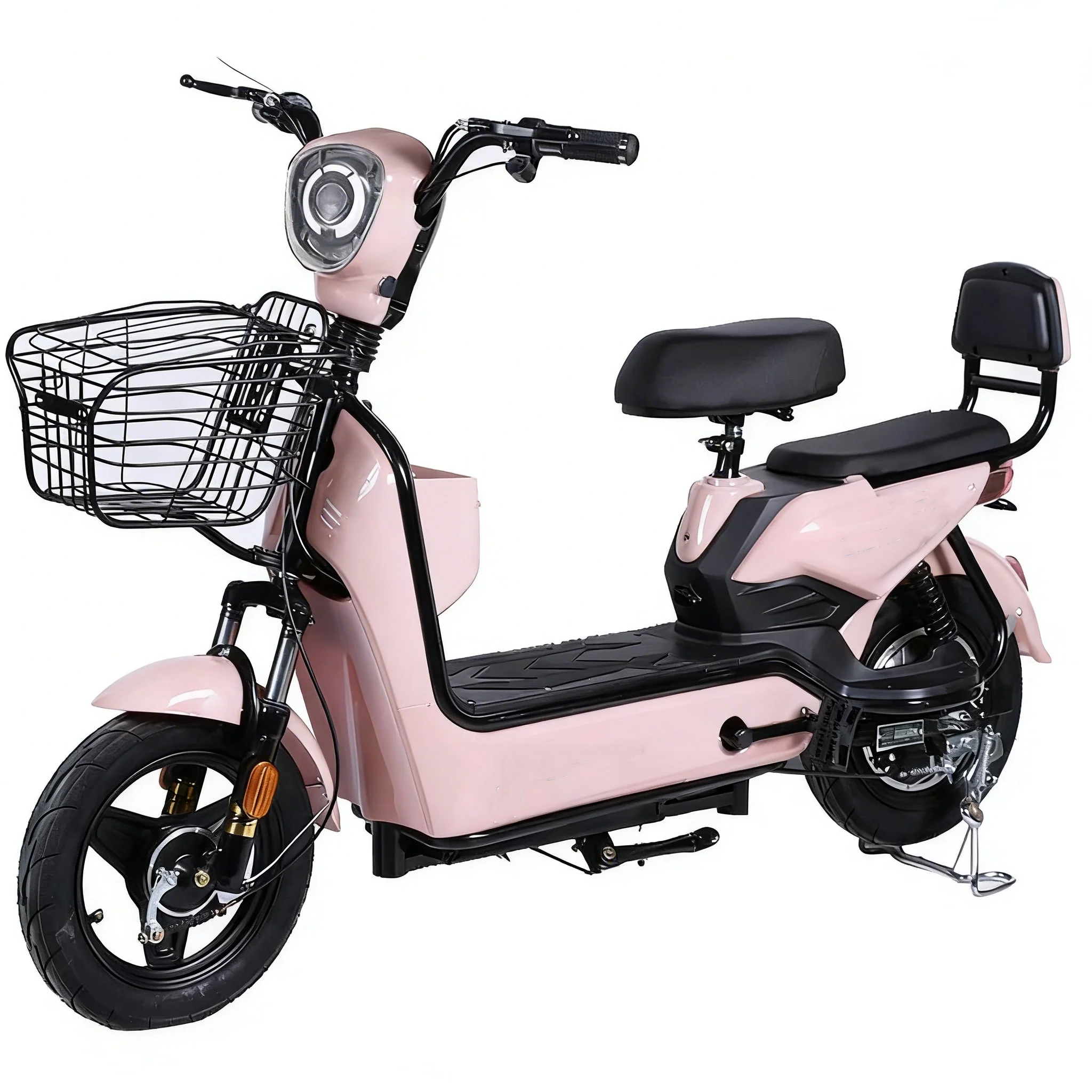 Factory Direct Sales 48V 500W/350W 10.5AH Electronic Battery Electric Bike for Adults City Use OLED Display Aluminum Alloy Frame 