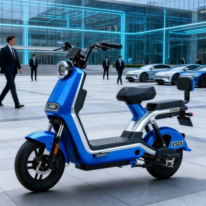 High-Speed 48V 350W Electric Bike 50km Range Single Speed Rear Hub Motor 48V Lithium Battery Carbon Steel Smart Digital Sensor