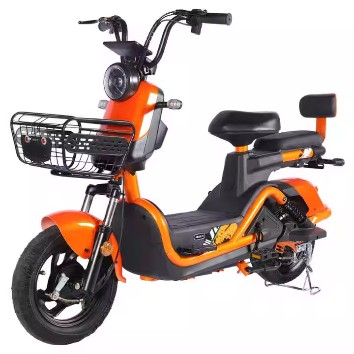 Factory Supply 14inch Cheap Other Motorcycle Engine Assembly 350w 500w  Motorcycle Scooter Electric City Bike for Adults 