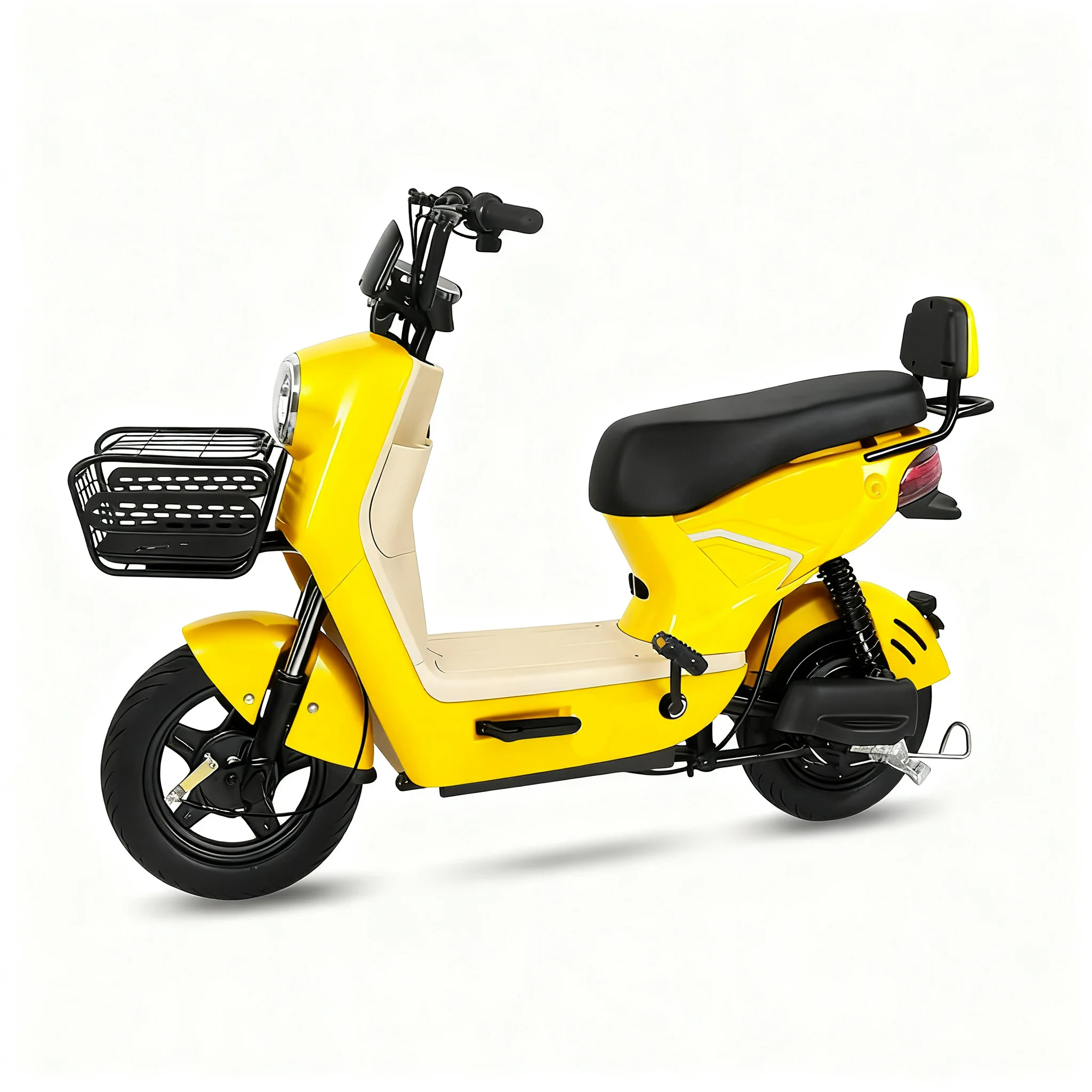 Electric City Bike EBIKE with 1000W Motor 50km Range High-Performance & Removable Battery OLED Display Steel Alloy Frame 