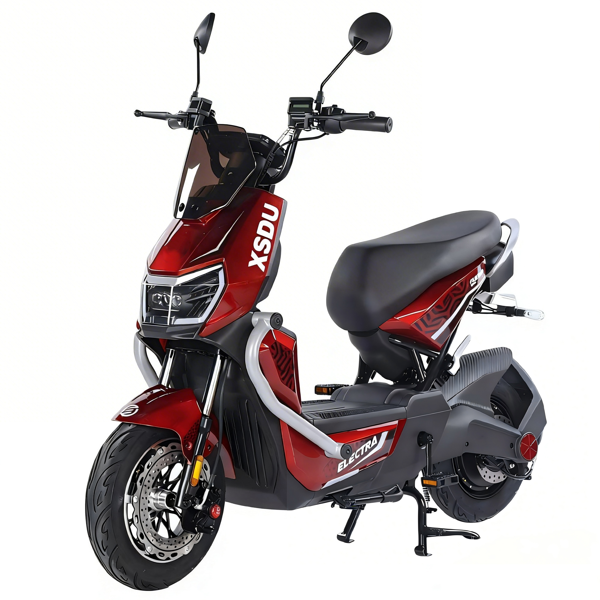 72V Electric Streetbike Motorcycle with Hidden Battery Aluminum Frame Brushless Motor 1000W 40-60km/h 