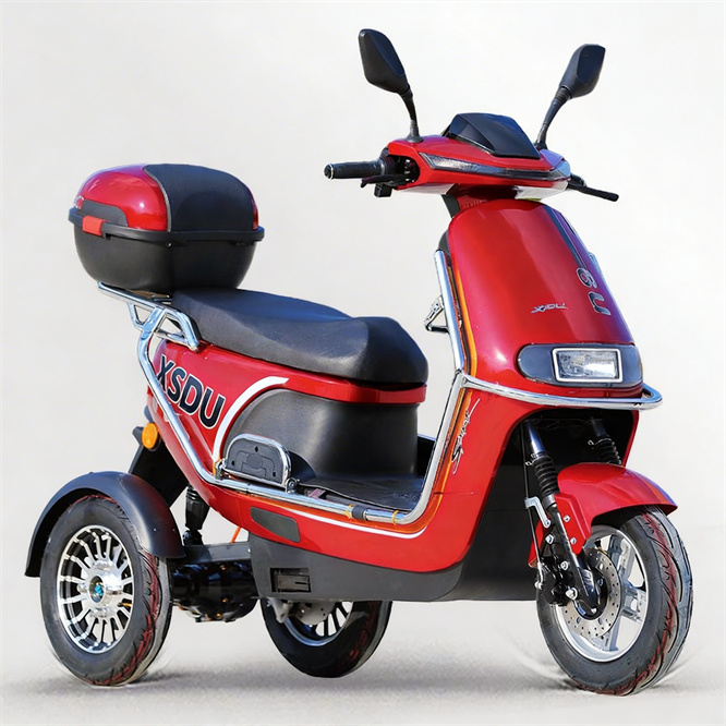 Skilled Technology Design T4P-1 Outdoor Leisure Power Adult Electric Motorcycle Elderly 4 Wheels 60V Lithium Mobility 