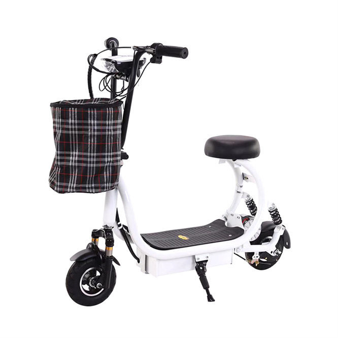 Factory Supply Cheap Electric Scooter 24V 4A 10A 12A 15A Lithium Battery Trotinette-electrique-  Adults Escooter