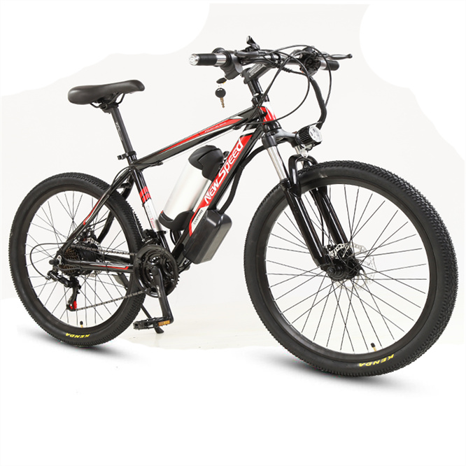 Cheap Carbon Fibre E Bike 21 Speed Disc Brake Lithium Battery Hot Selling 36v 10Ah 250w/350w/500w Electric Mountain Bike 