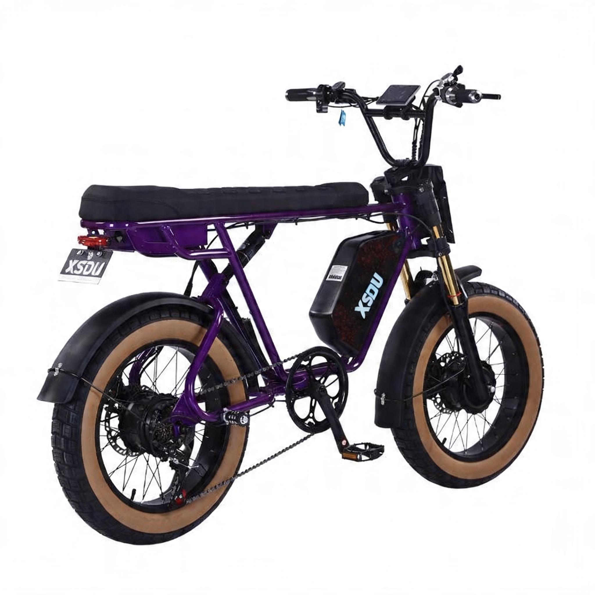 MAX Dual-Drive Electric Mountain Bike | High-Performance Long-Range E-Bike Lithium | All-Terrain Off-Road Riding Brushless Motor