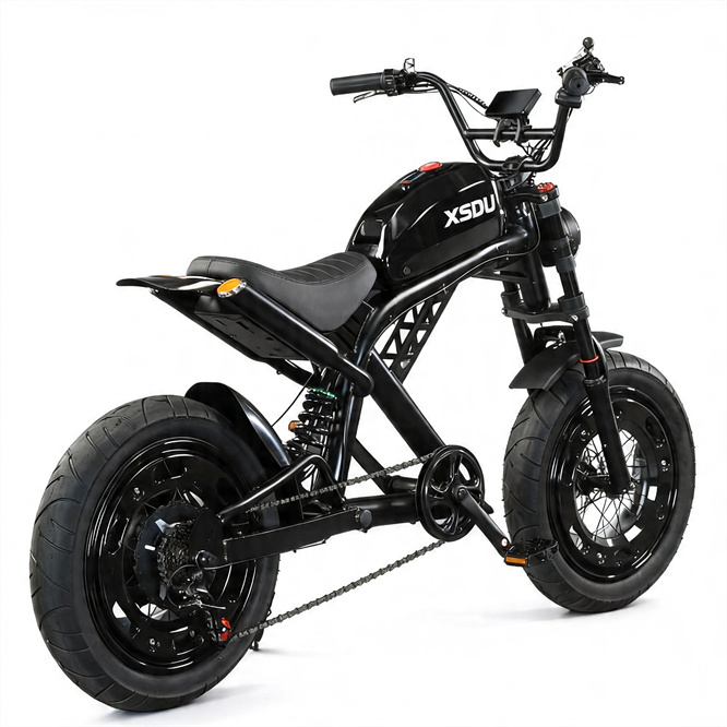 Electric Motorcycle 52V 1500W Adult Ebike 30Ah Lithium Battery Long Range High Performance All Terrain