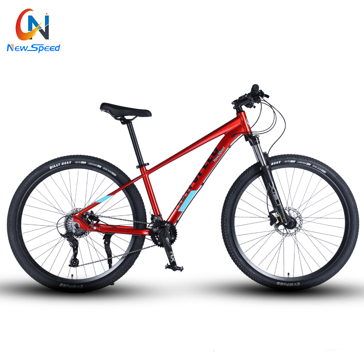 Factory Made 6061 Aluminum Alloy Mountain Bike with Disc Brake 27.5 Speed 26/29in Wheels Suspension Fork 150kg Load Capacity 