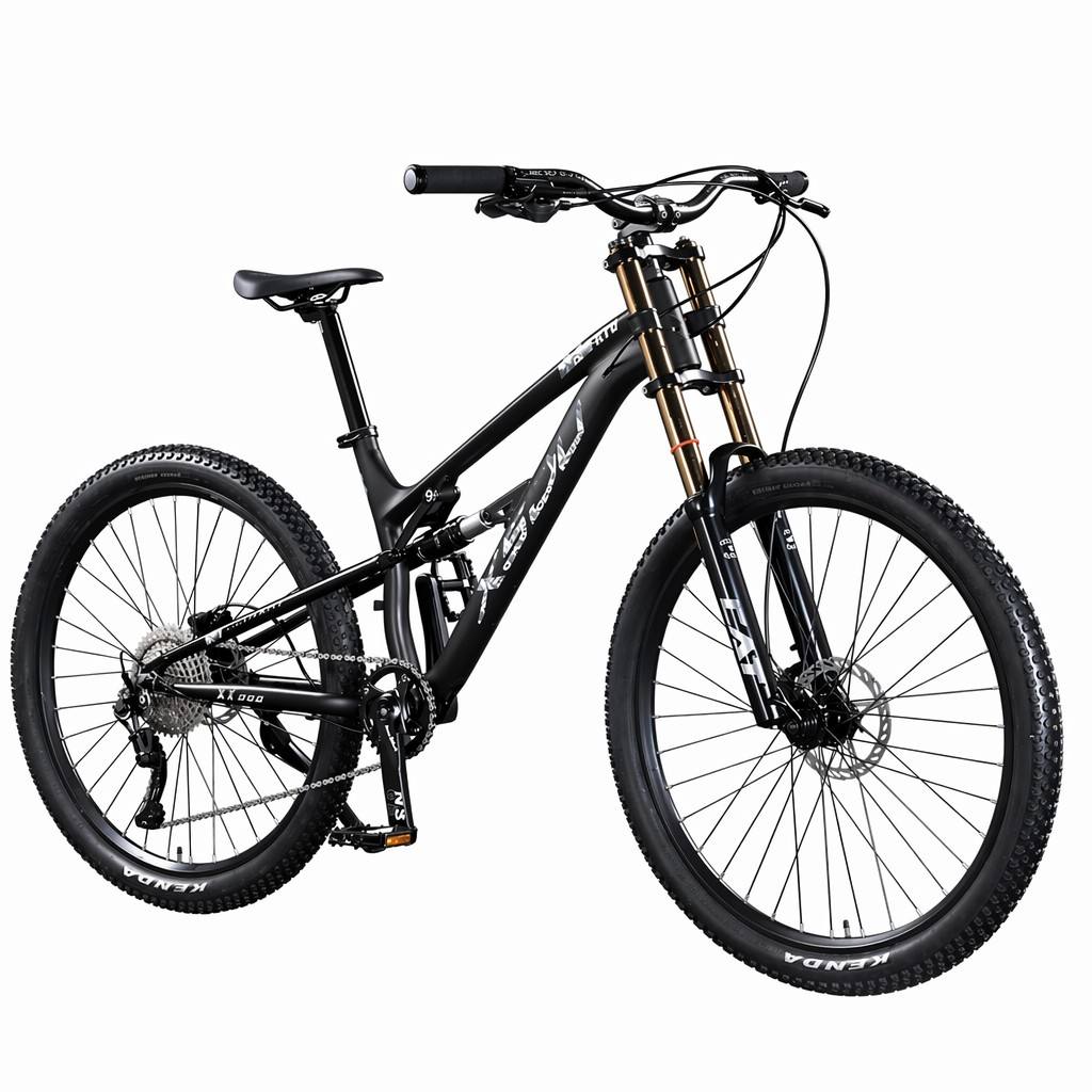 NEWspeed Best Selling Full Suspension Double Disc Brake Snow Bicycle 26inch Fat Bike Cross-country 