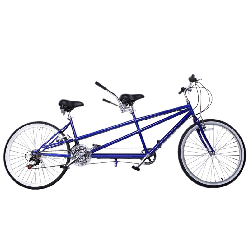 26 Inch tandem Bike for Sale Family tandem Bike Double Seat Bike Two People Rental Sightseeing tandem Bicycle 