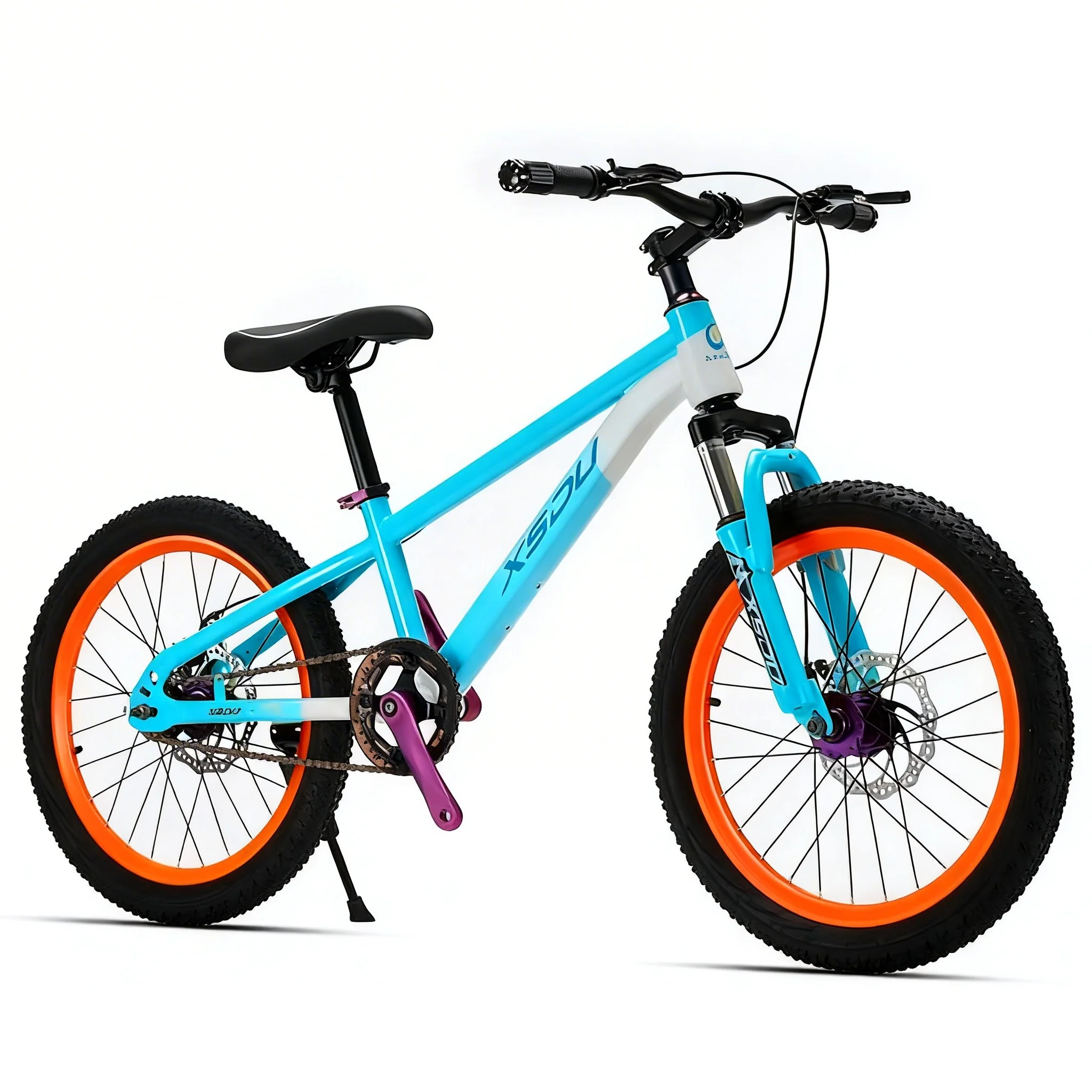 Children's NEWSPEED Single-Speed Mountain Bike 12-20 Inches Steel Frame Disc Brake