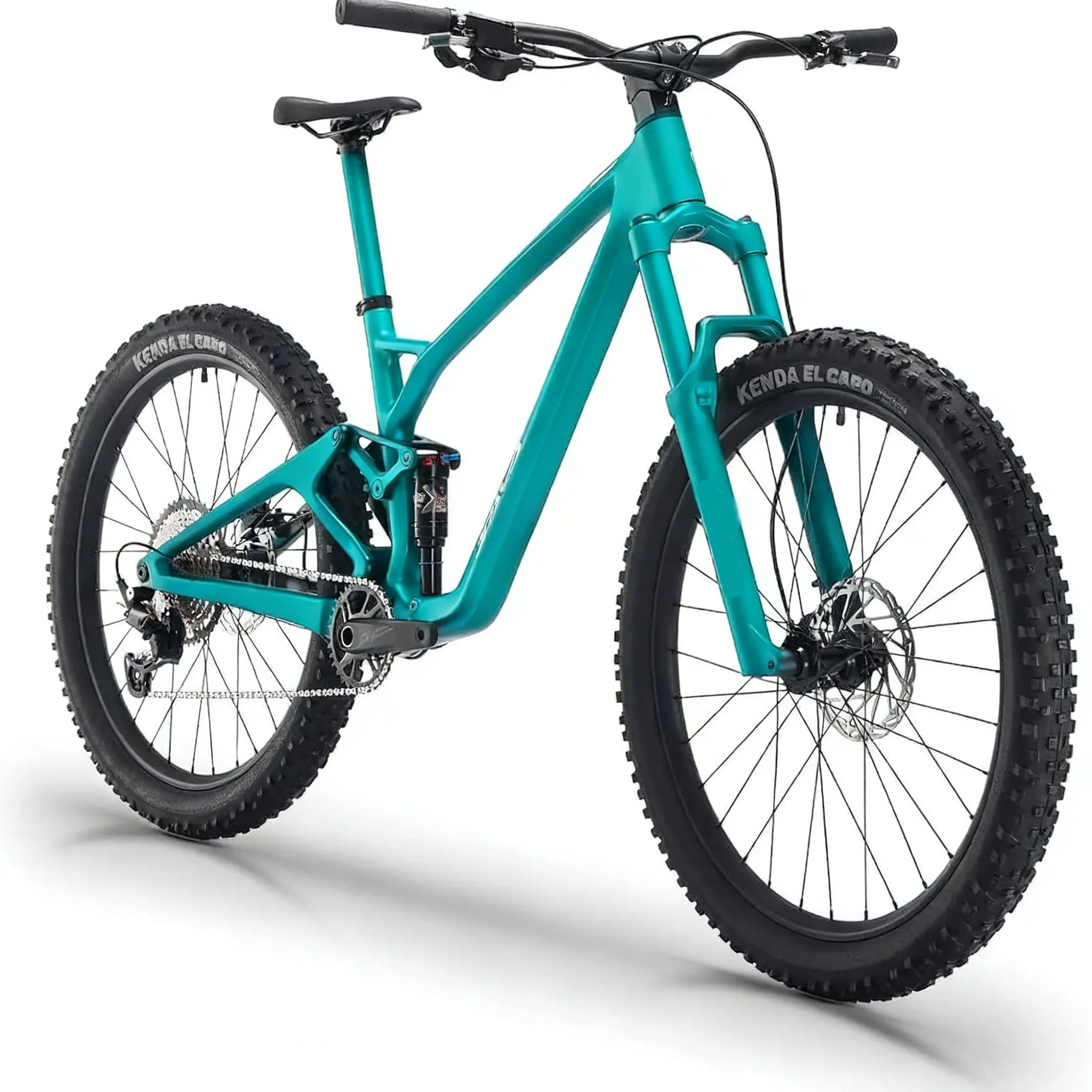 Carbon Fiber Soft Tail Mountain Bike All Terrain Suspension Off-Road Fox  Front Fork and Adult Racing 
